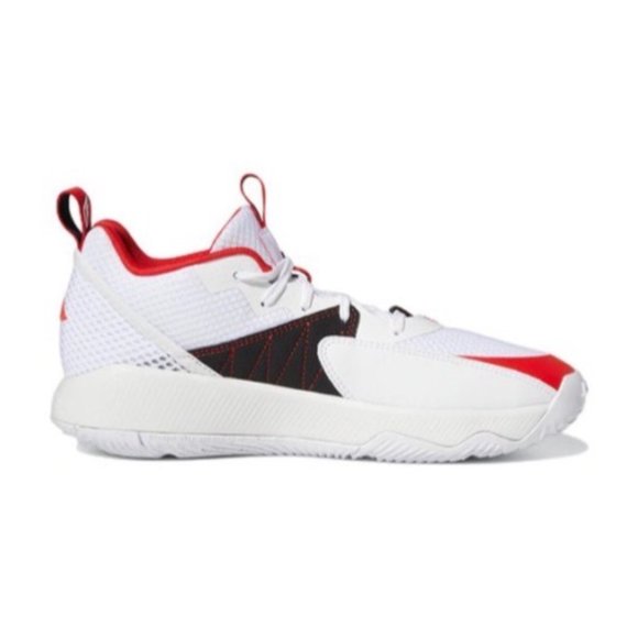 adidas Other - Adidas Dame Certified Low Mens Basketball Shoes White Red GY8965 NEW Multi Sz